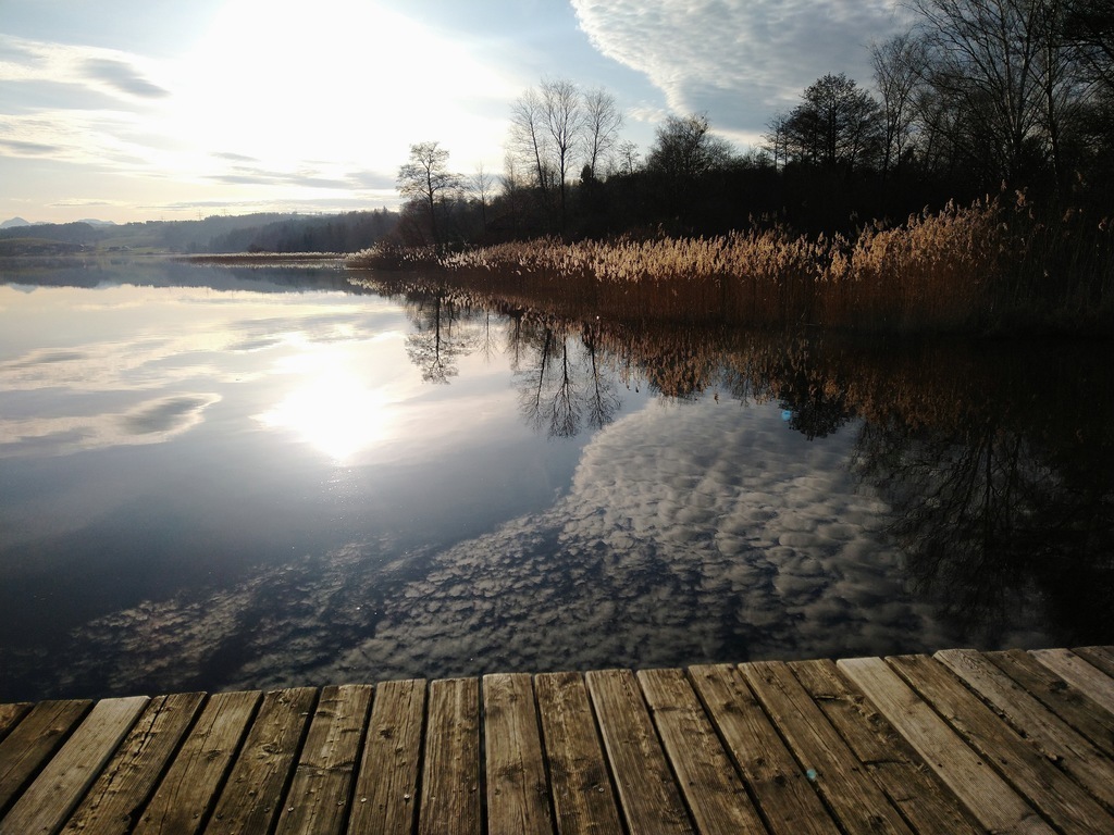 Lake Grabensee in autumn