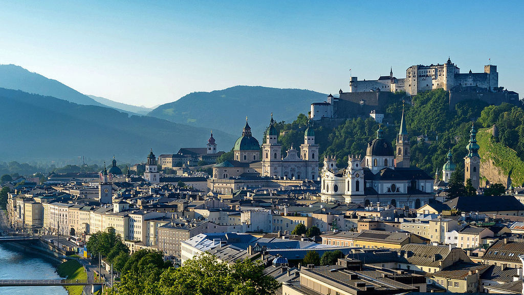 city of Salzburg (25km away)