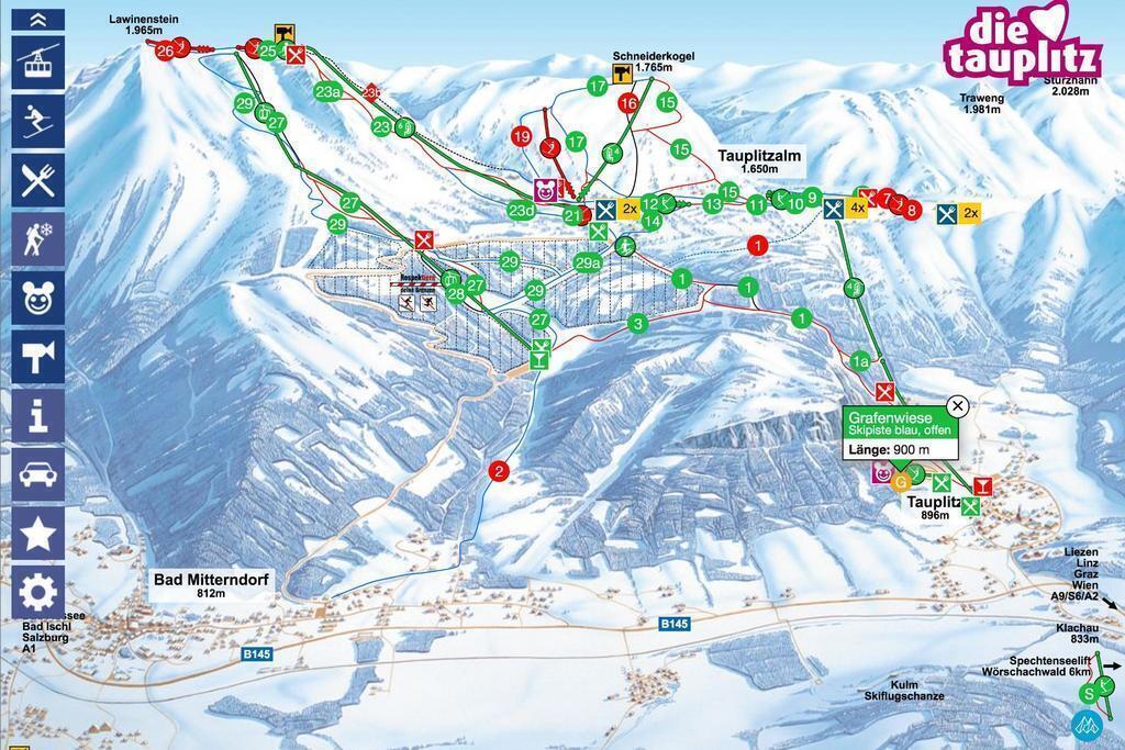 Tauplitzalm in winter - wonderful skiing area - 10min drive