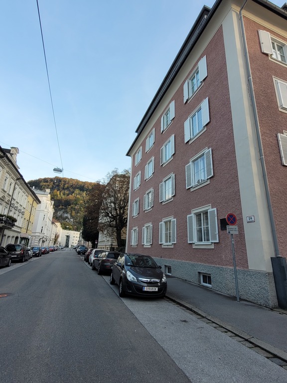 Residential house and street
