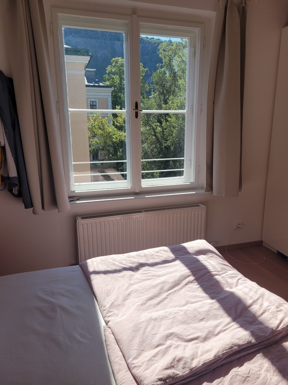 View from the window of the master bedroom