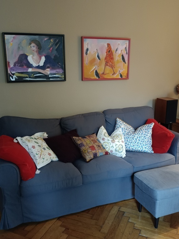 Couch in the living-room