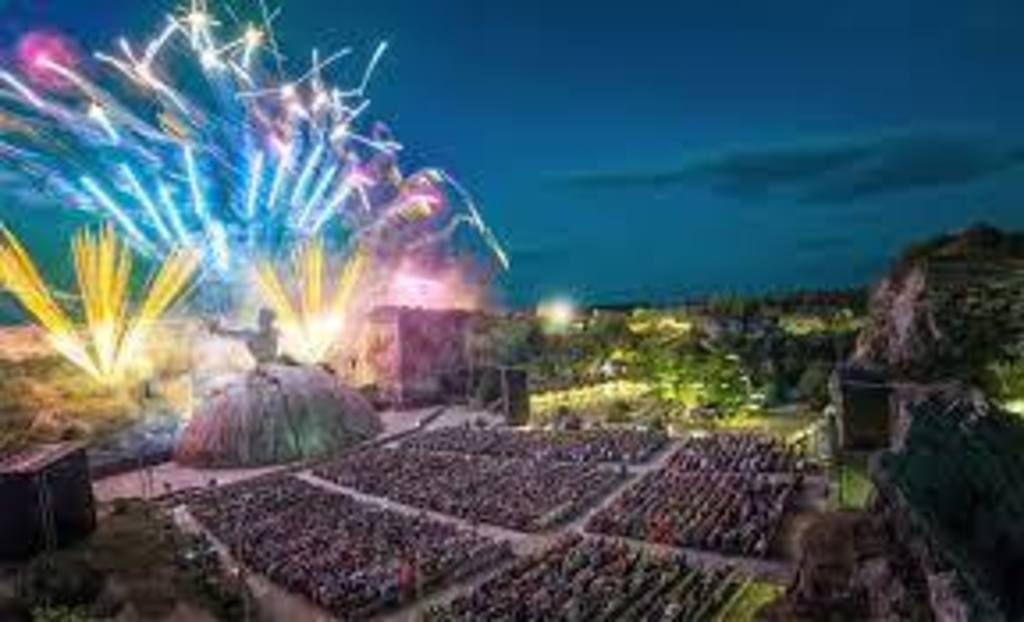 St. Margarethen Steinburch, open air opera in the summer