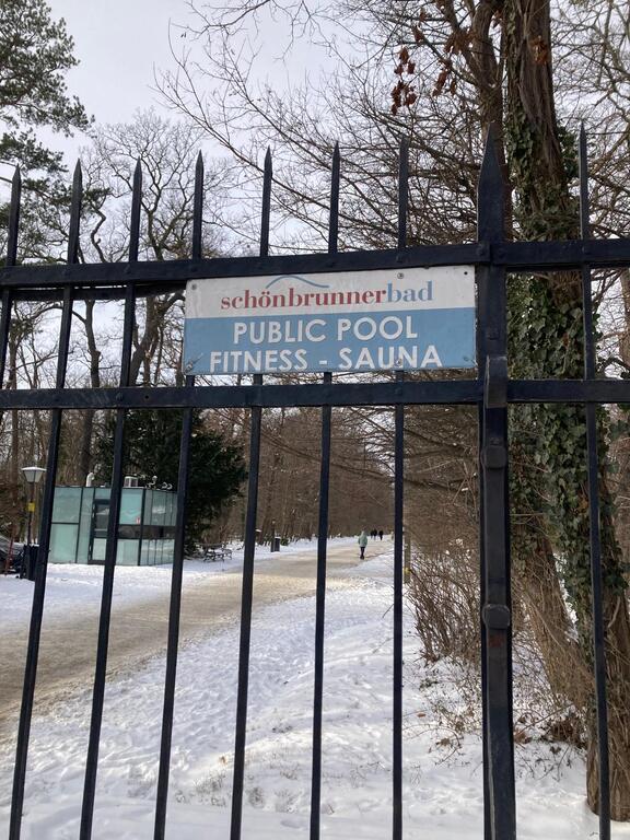 Public swimming pool in the Palace Park - in summer, within walking distance (15 Min. + 5 Min.) from the apartment