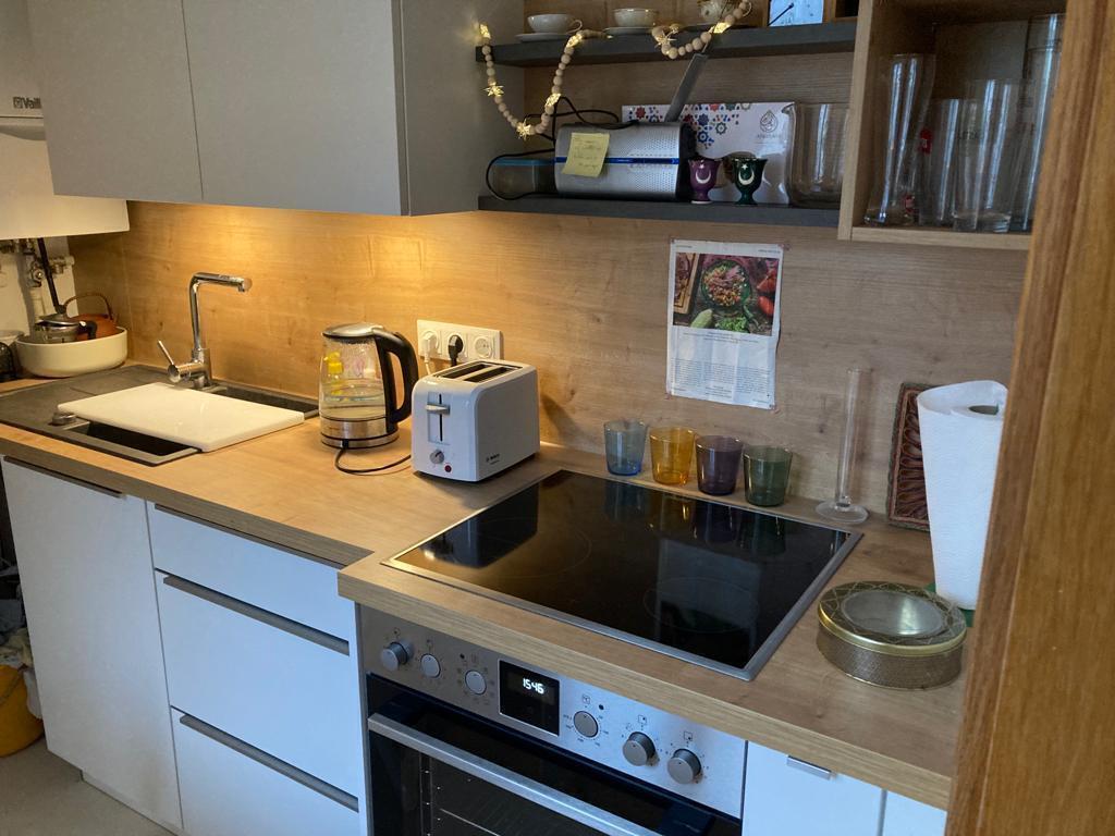 Kitchen with modern appliances