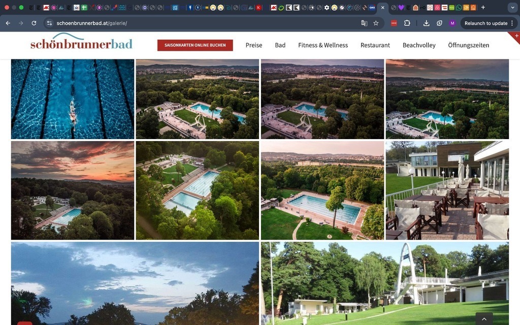Unique public swimming pool within the Park of Schönbrunn Palace (within walking distance from the apartment). https://www.sc...