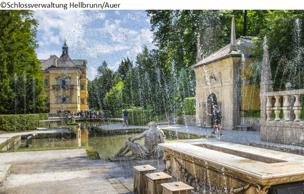 Schloss Hellbrunn, 15 minutes by bike