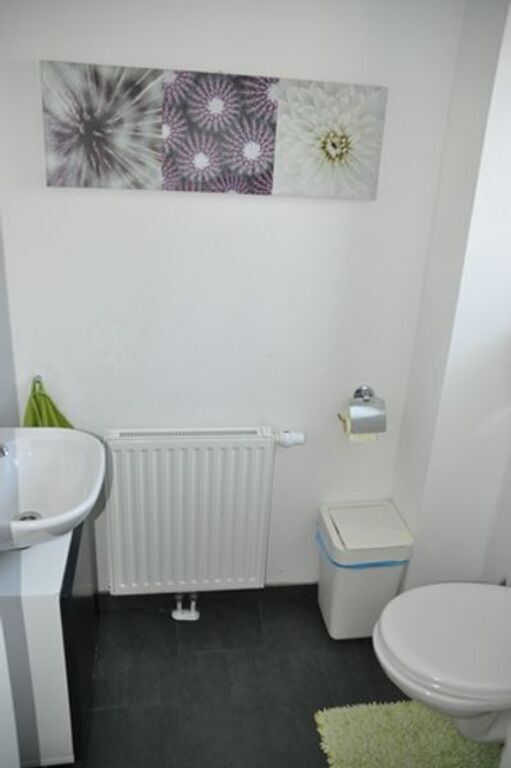 Kleinere Toilette 