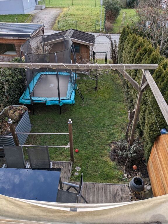 Blick auf den Garten vom 1. Stock 