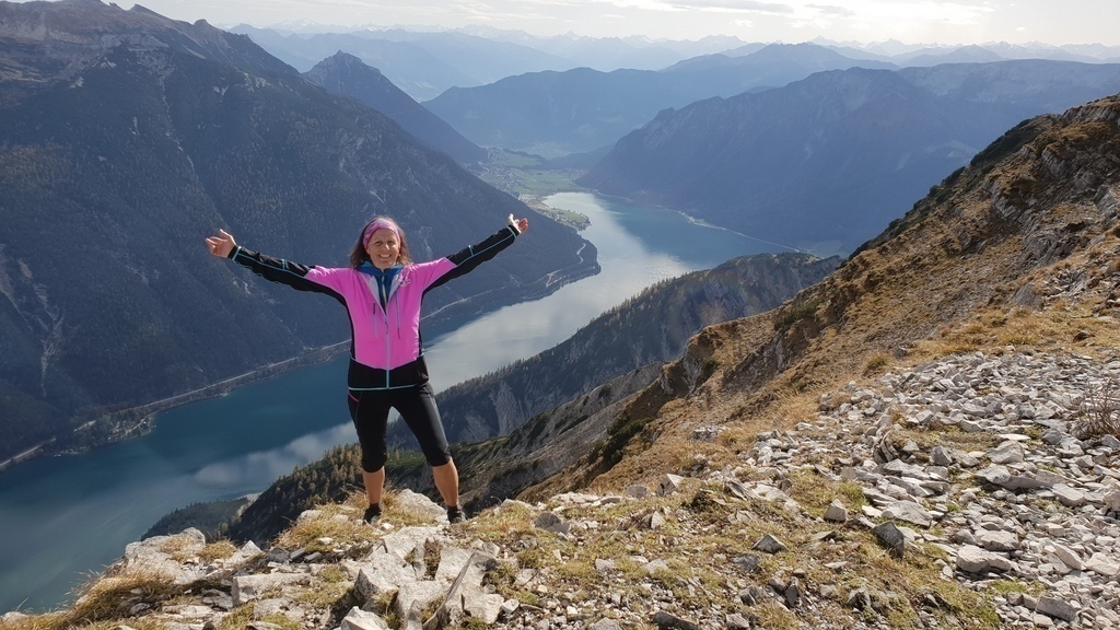 View from the Seeberg of the Achensee