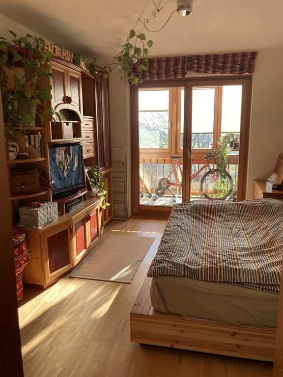 guest room with double bed