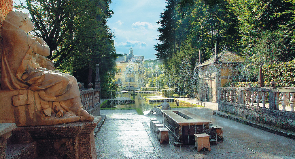 Schloss Hellbrunn in Salzburg - with trick fountains, and zoo nearby
