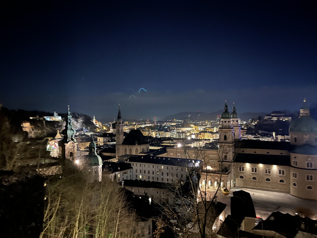 Blick auf die Stadt von Festungsberg