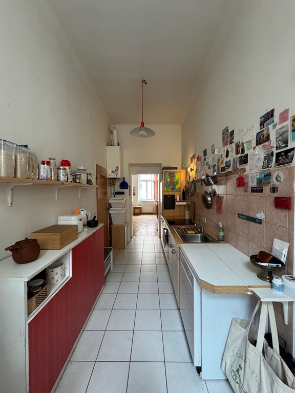 Hallway kitchen