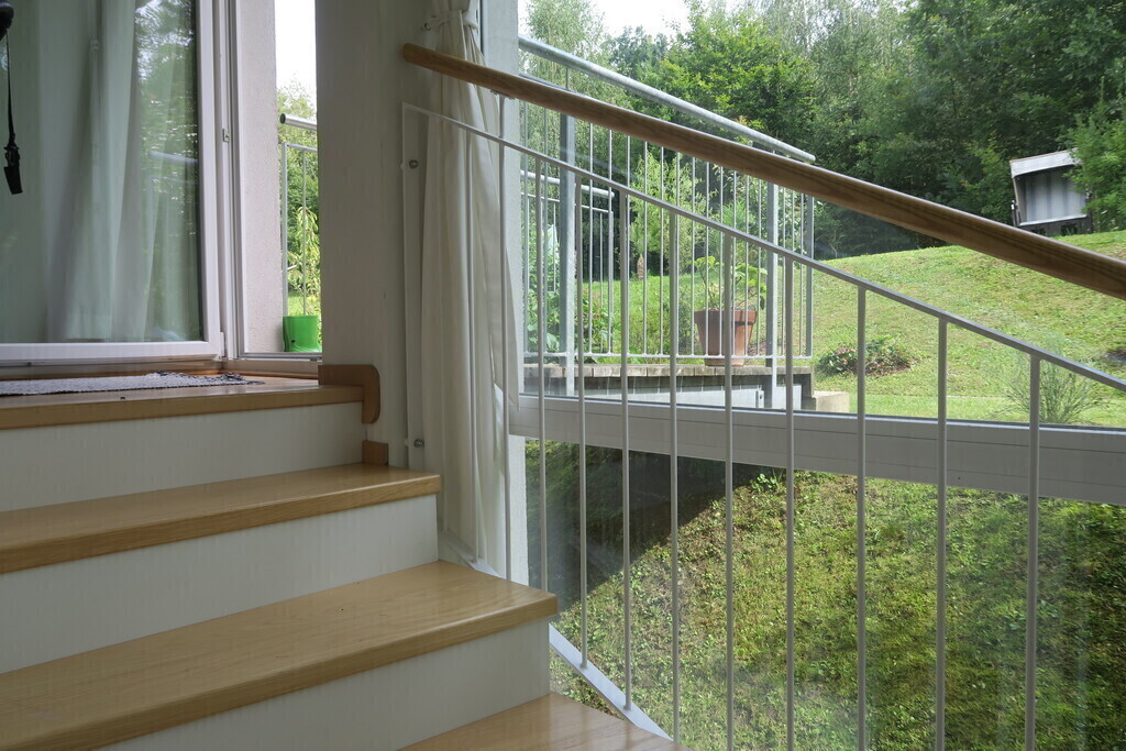 Waldzugang, Ausgang im Obergeschoss