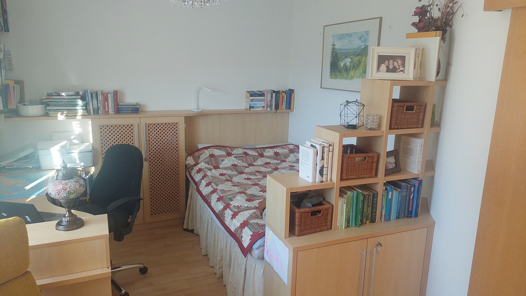 Mein Schlaf-Büro- und Wohlfühlraum