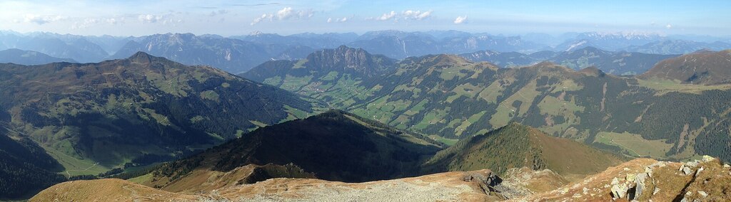 Valley of Alpbach. Our house is at the entrence of this valey.