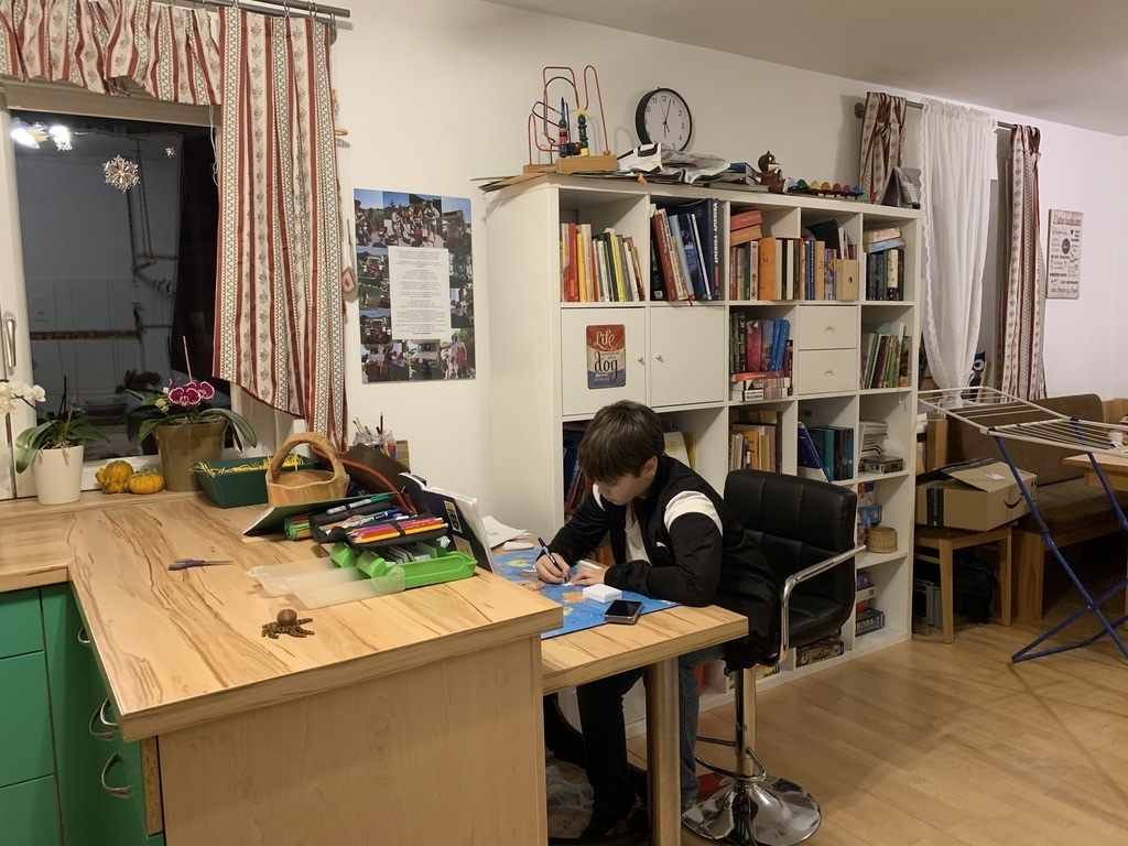 Wohnküche im Altbau