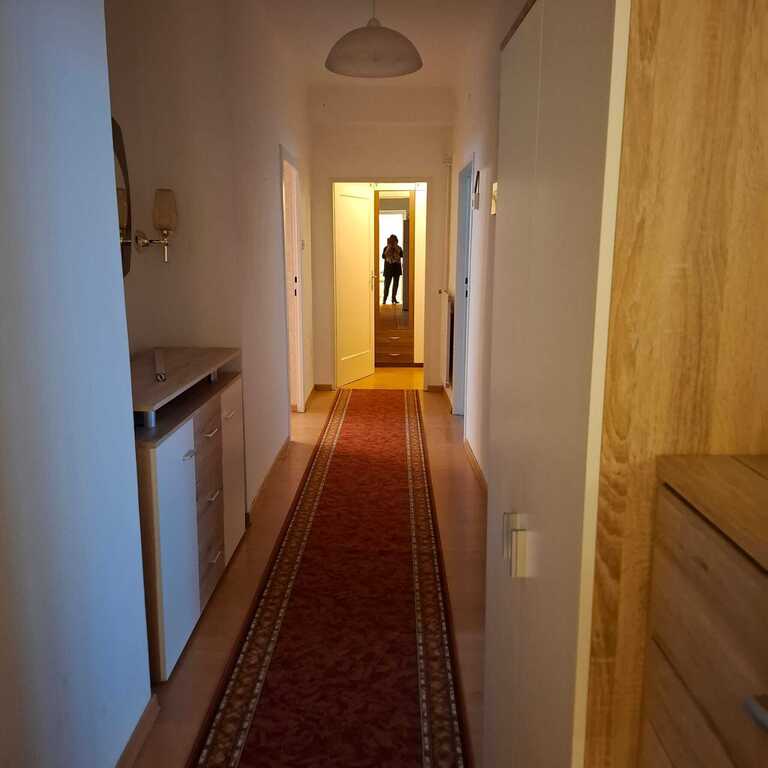 The entrance hall  connecting all the rooms