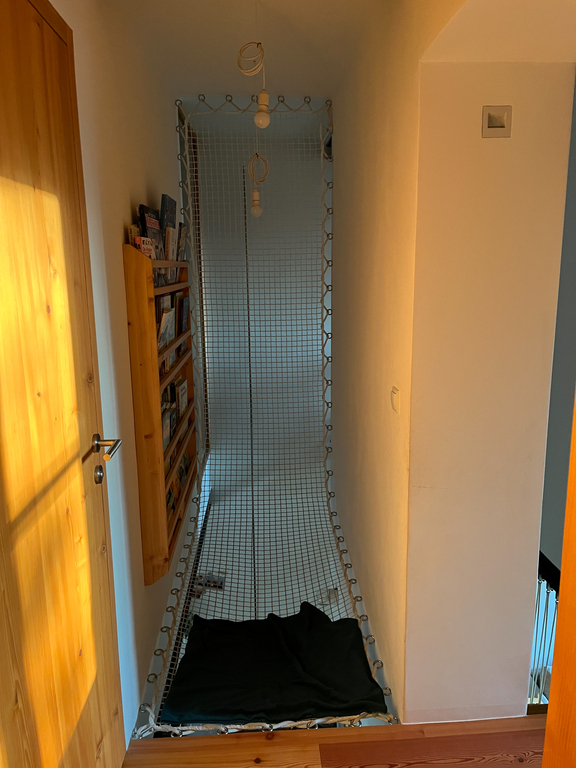The net as a cosy retreat upstairs