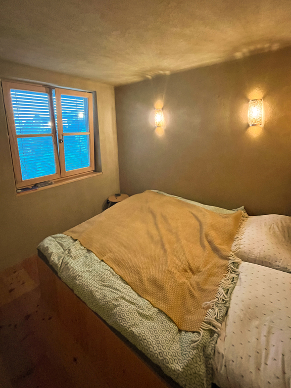 the cosy masterbedroom upstairs