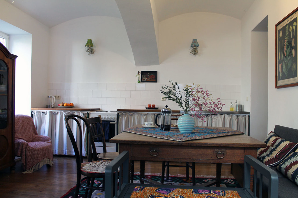 Kitchen and dining room
