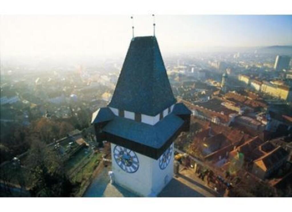 Clock tower overlooking the city