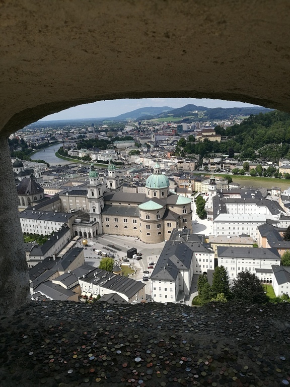 Salzburg, seen from Festung Hohensalzburg