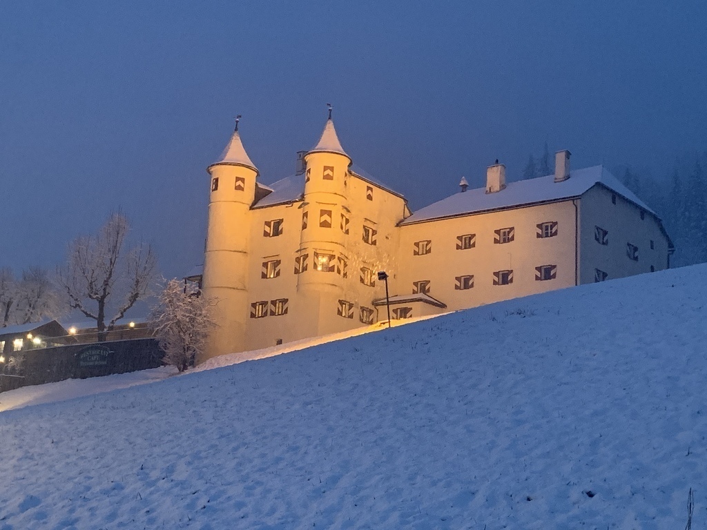 Little castle in walking distance to our house
