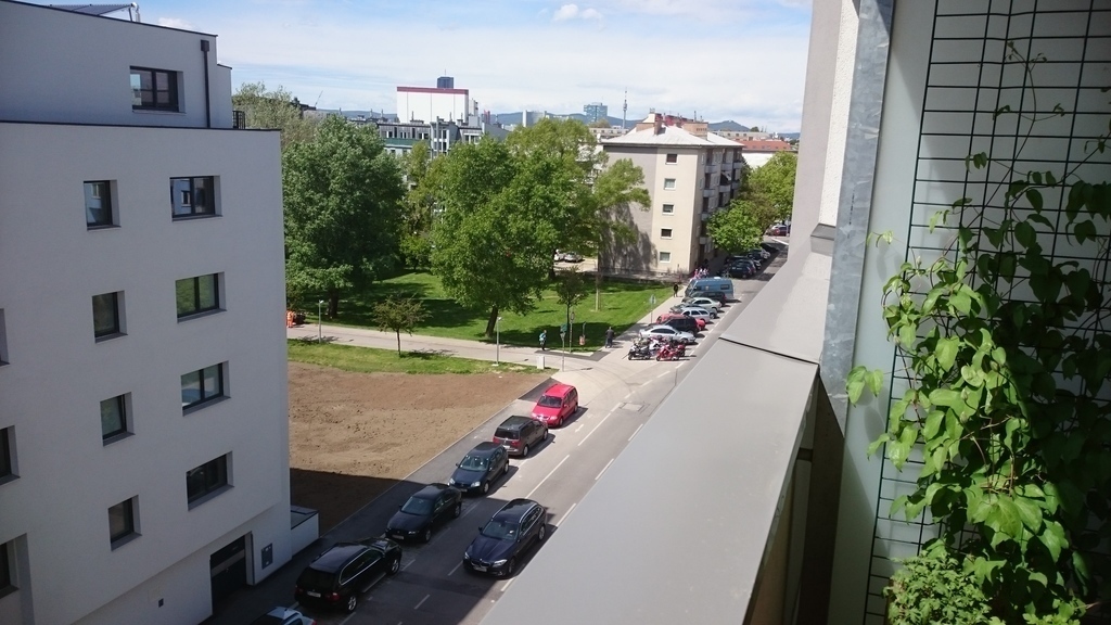 View from the balcony