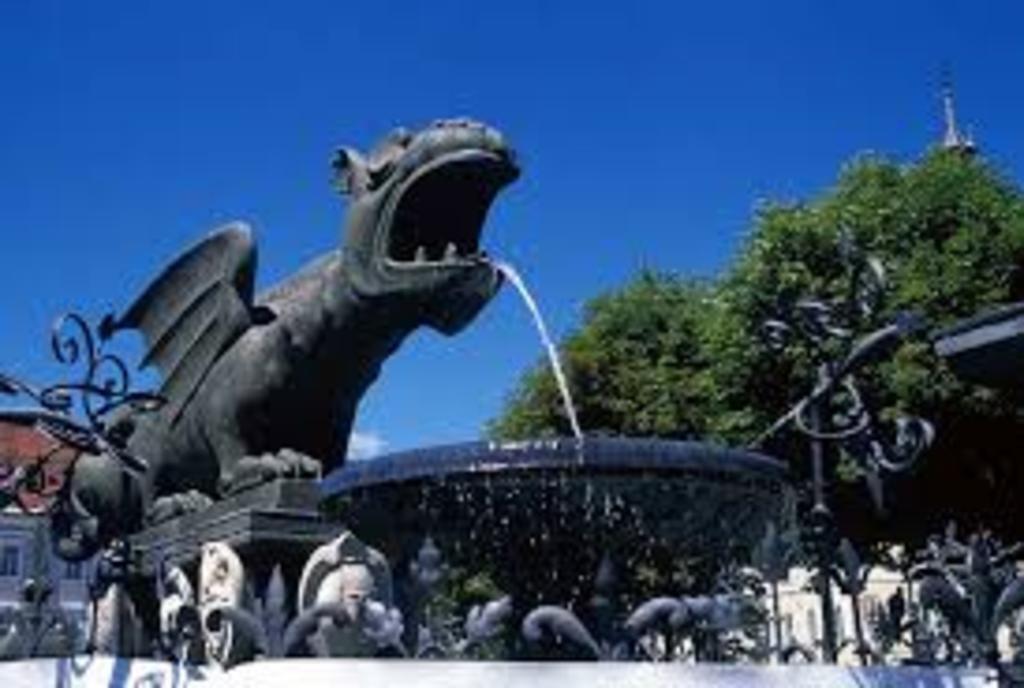 Lindwurm - symbol of Klagenfurt