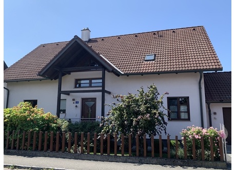 House from the front 