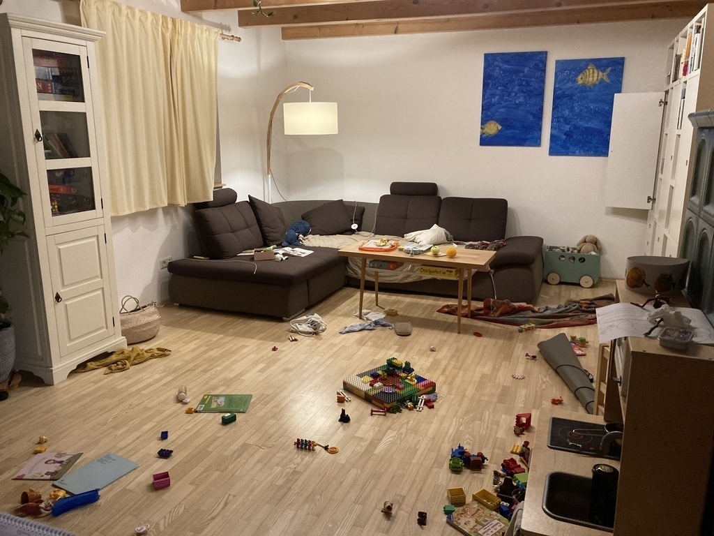 Living room - Not always looking like this 😉