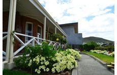 The front garden