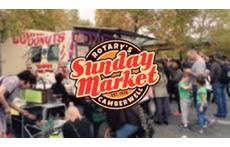 Camberwell's famous Sunday Market for bargains and breakfast.