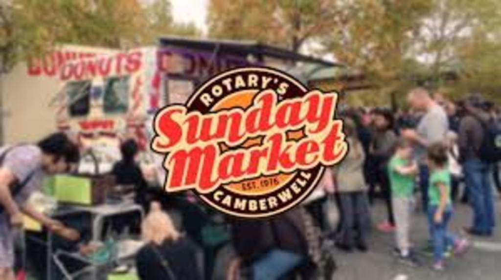 Camberwell's famous Sunday Market for bargains and breakfast.