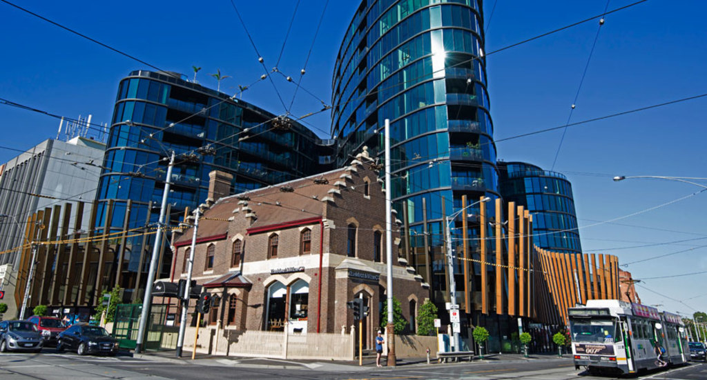 Old and new at Camberwell Junction