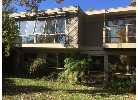 Front view of our home Toad Hall.