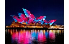 Opera House during Vivid Festival