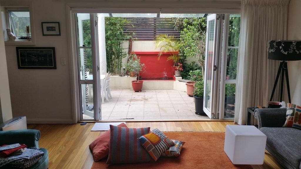 Lounge opening onto the terrace