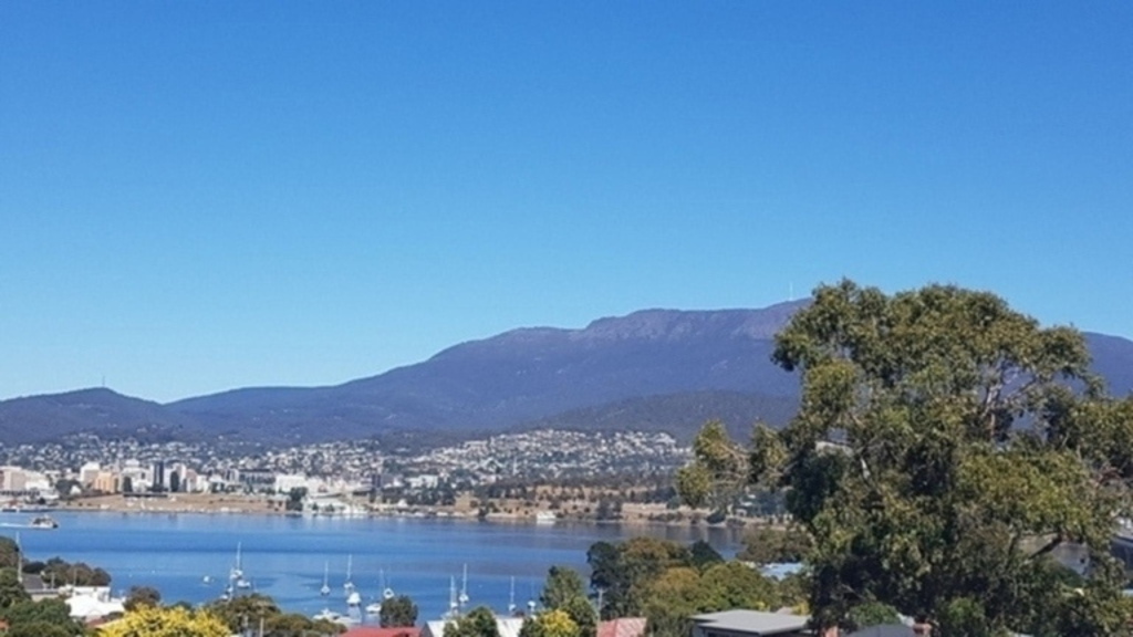 Our view toward the city centre,  only minutes away.   