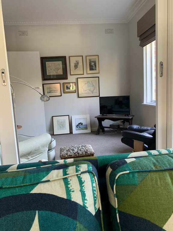 Small television room