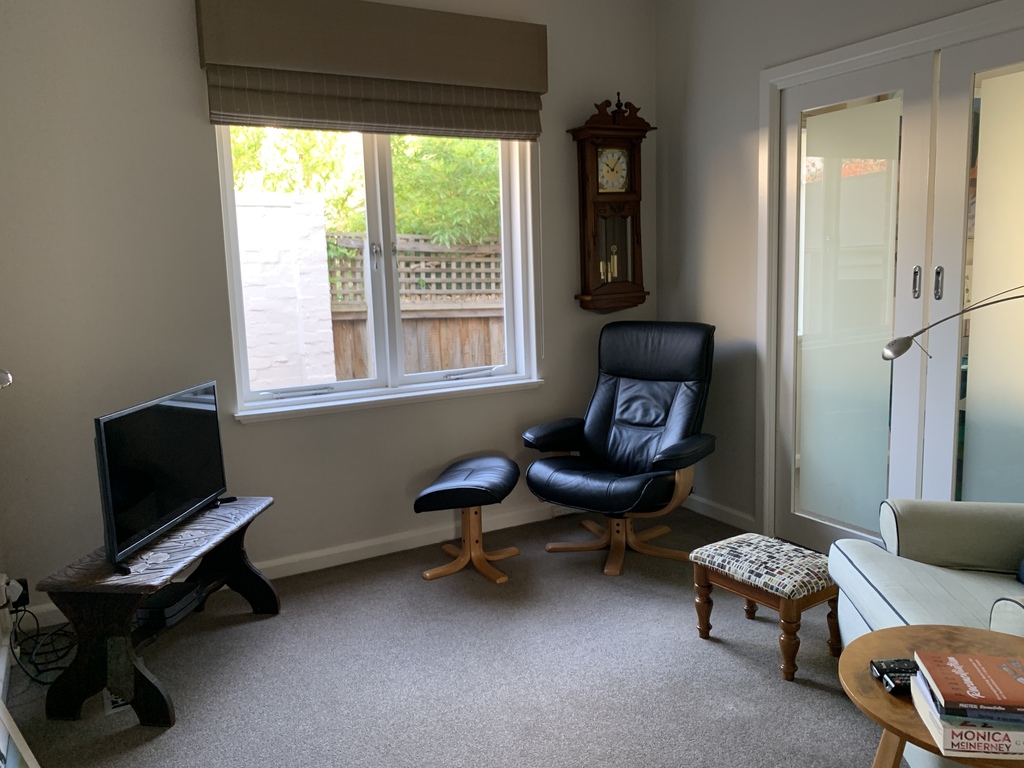 Small television room