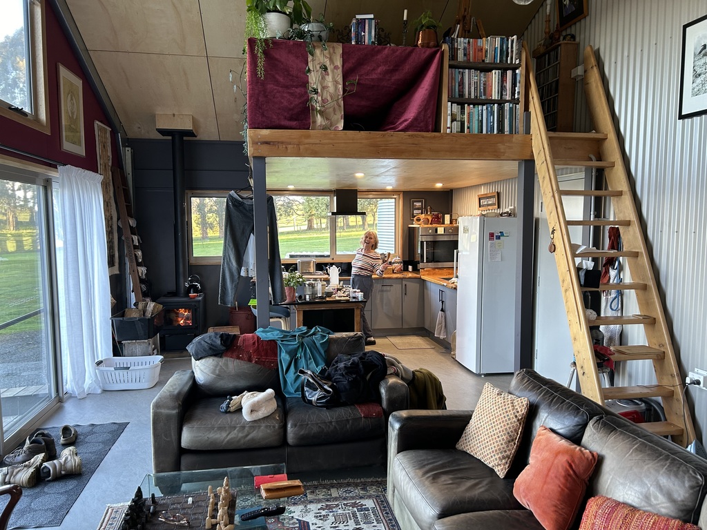 The lounge and kitchen/dining area