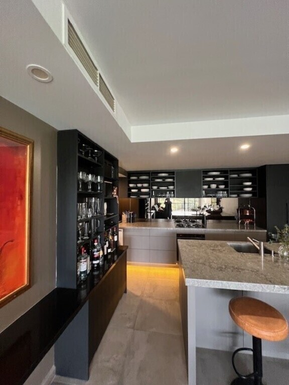 Modern renovated kitchen