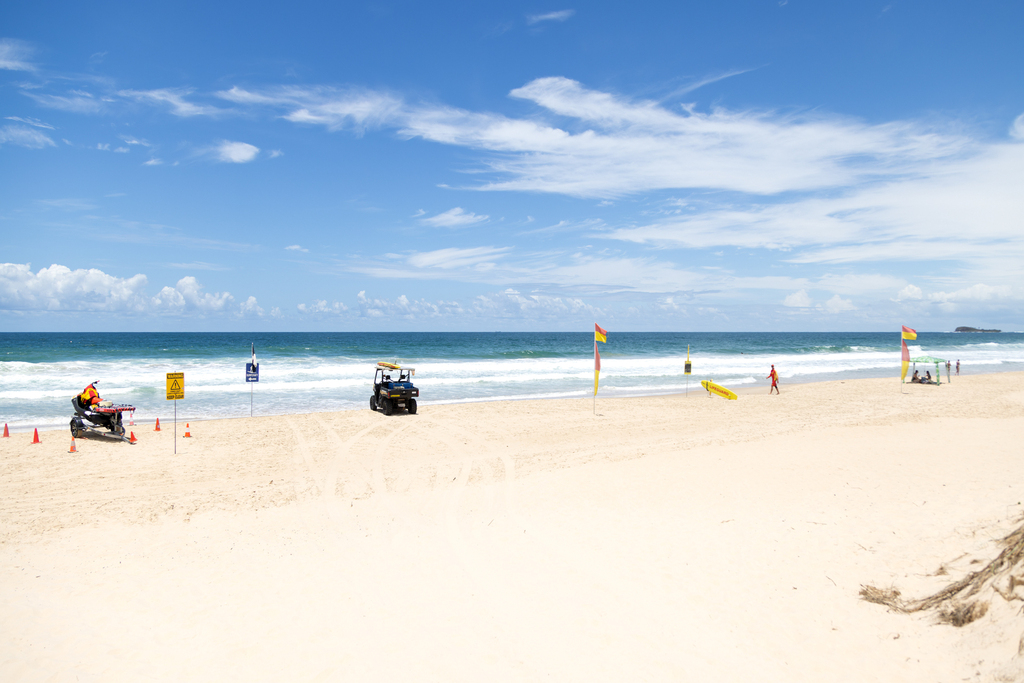 Marcoola Beach, Sunshine Coast, Queensland.  Footsteps from your front door