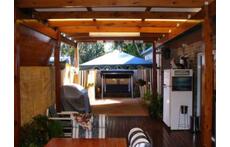 Outside Entertainment deck