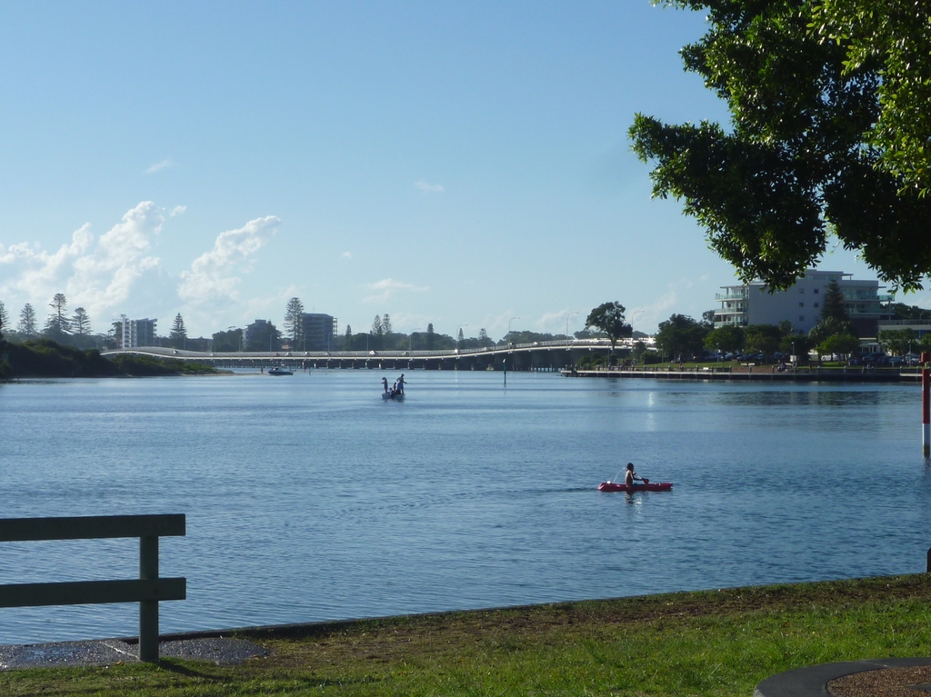 View from one of the lovely park areas surrounding the lakes