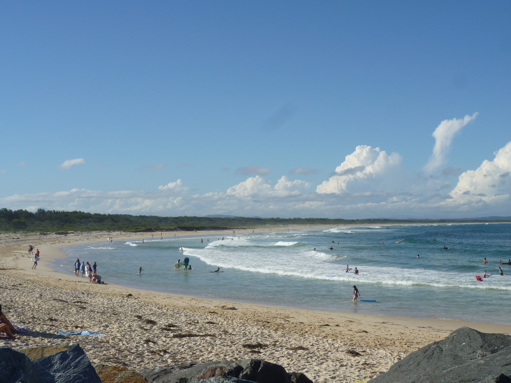 Tuncurry Beach - stretches for miles