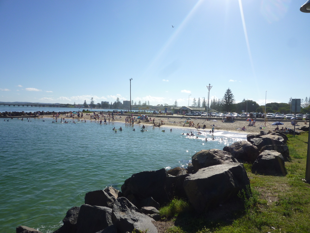 Tuncurry Rockpool - a protected swimming area near the lake entrance
